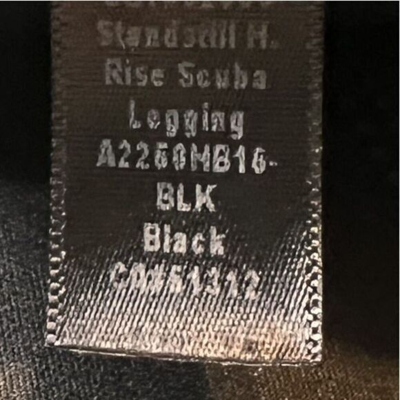 Koral 3pc Yoga Lustrous High Rise Scuba Leggings Logo Muscle Tank Set Small - Picture 9 of 9